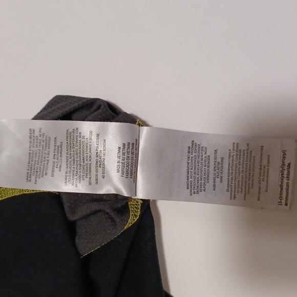 Columbia omni wick advance evaporation tee black grey(gray) and yellow - Picture 5 of 11